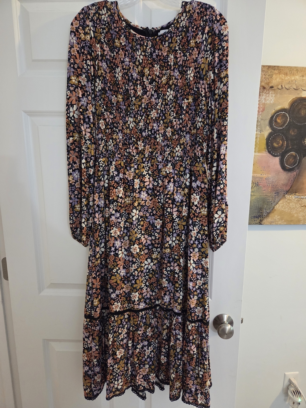 Lost + Wander Floral Midi Dress
